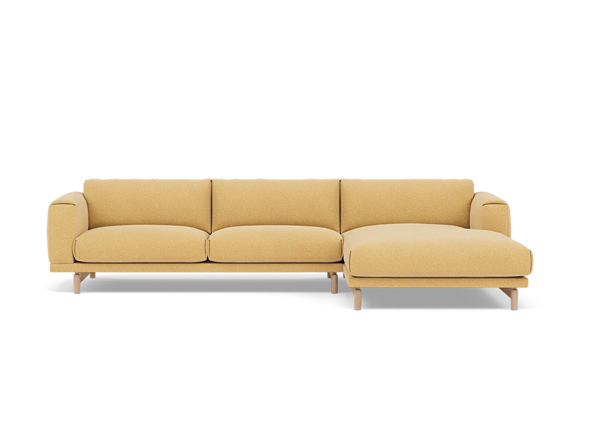 Rest Sofa with Right Chaise Longue (Sitting Left) by Muuto - Ecriture 410