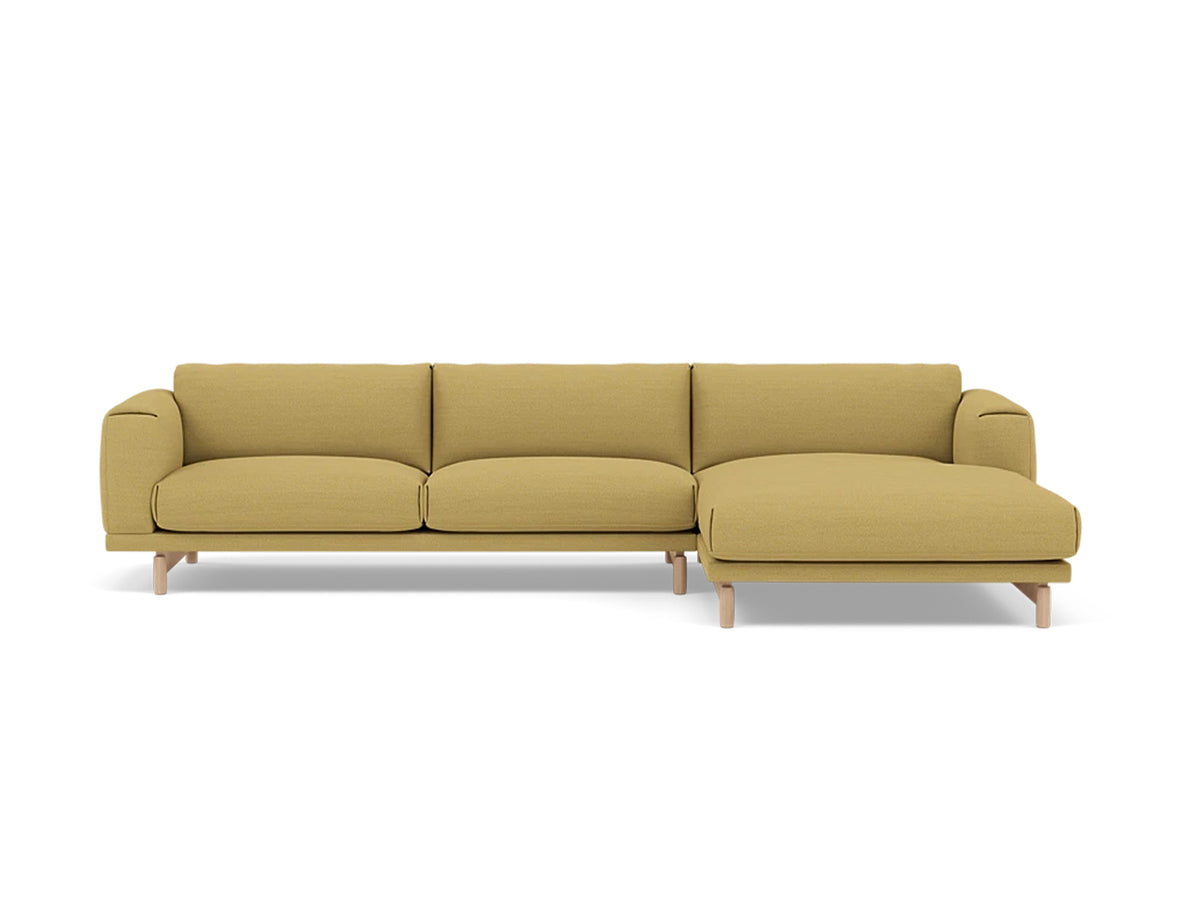 Rest Sofa with Right Chaise Longue (Sitting Left) by Muuto - Hallingdal 65 407