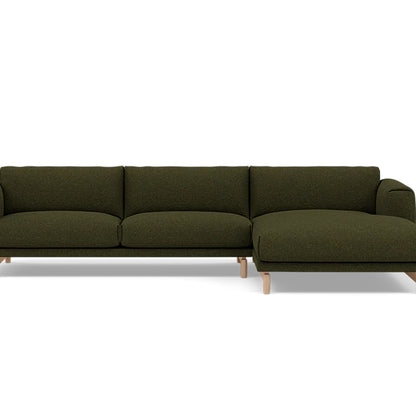 Rest Sofa with Right Chaise Longue (Sitting Left) by Muuto - Hearth 9