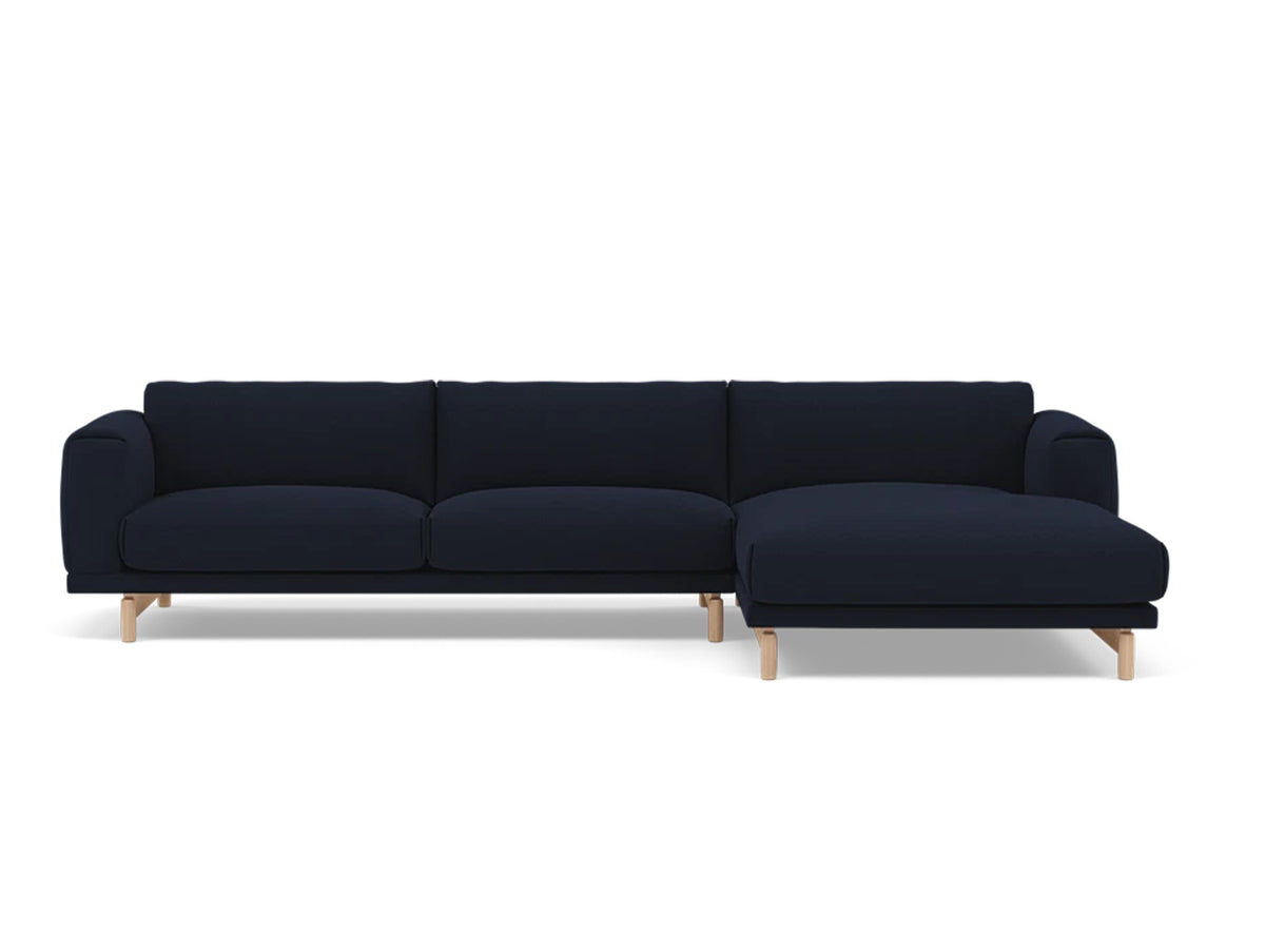 Rest Sofa with Right Chaise Longue (Sitting Left) by Muuto - Vidar 554