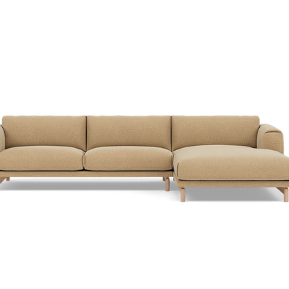 Rest Sofa with Right Chaise Longue (Sitting Left) by Muuto - Ecriture 240