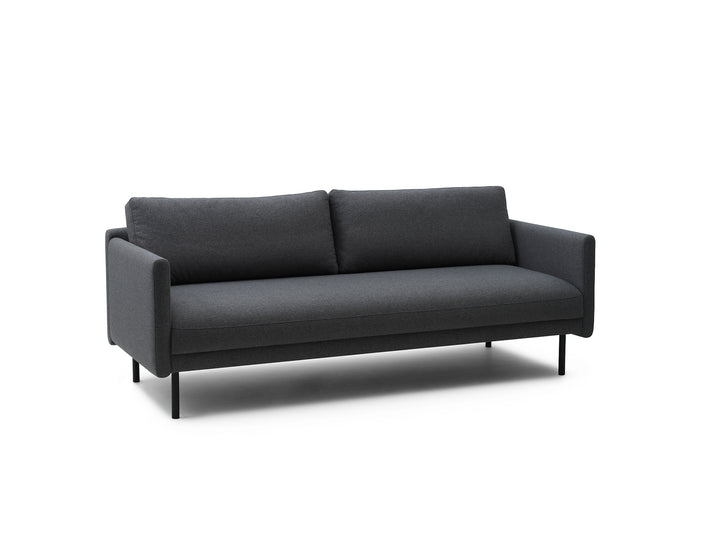 Rar 3-Seater Sofa by Normann Copenhagen - Re-Born Dark Grey