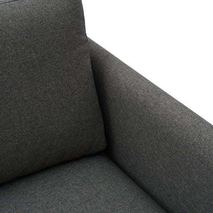 Rar 3-Seater Sofa by Normann Copenhagen - Re-Born Dark Grey