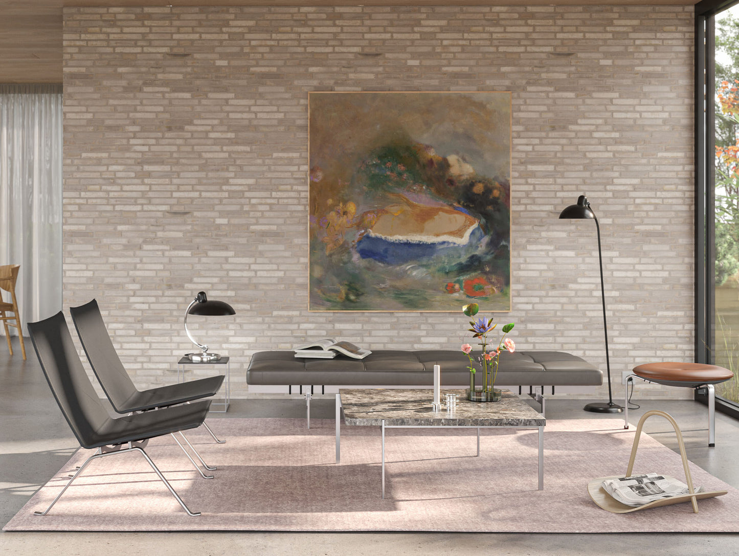 PK61A Coffee Table by Fritz Hansen