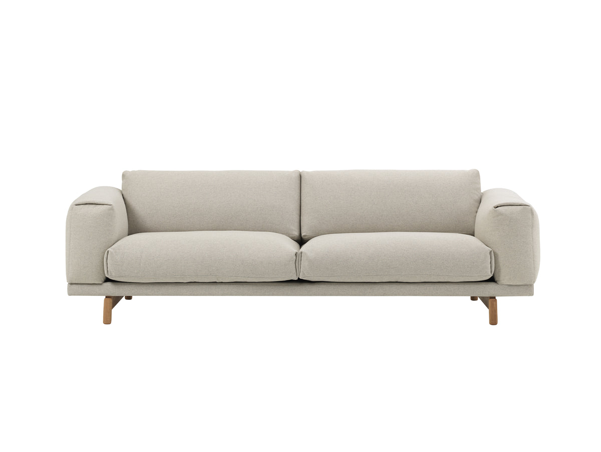 Rest 3.5-Seater Sofa by Muuto - Wooly 2256