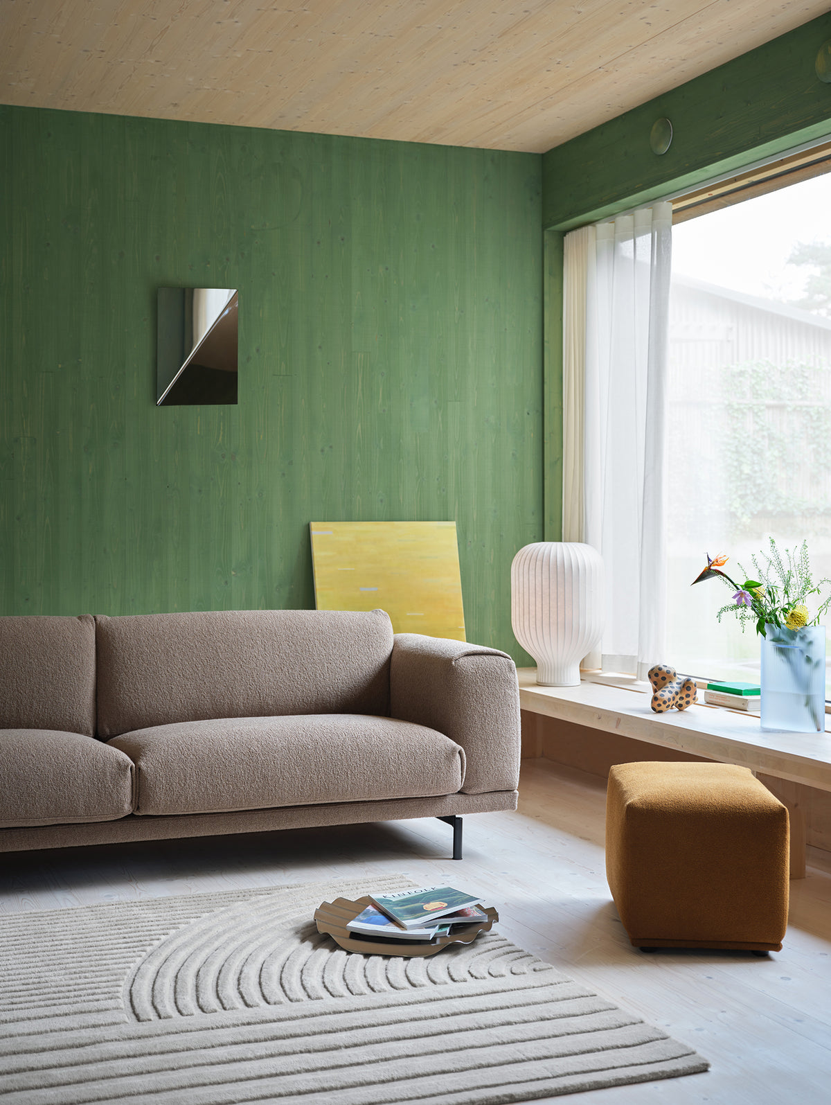 Rest 3.5-Seater Sofa by Muuto - Hearth 06