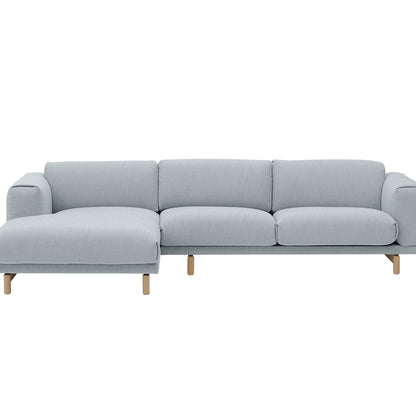 Rest Sofa with Left Chaise Longue (Sitting Right) by Muuto - Ecriture 710