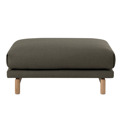 Rest Pouf by Muuto - Oak Base / Fiord 961
