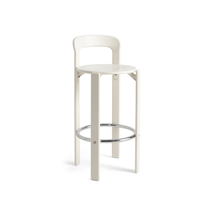 Rey Bar Stool by HAY - H75 / Cream White