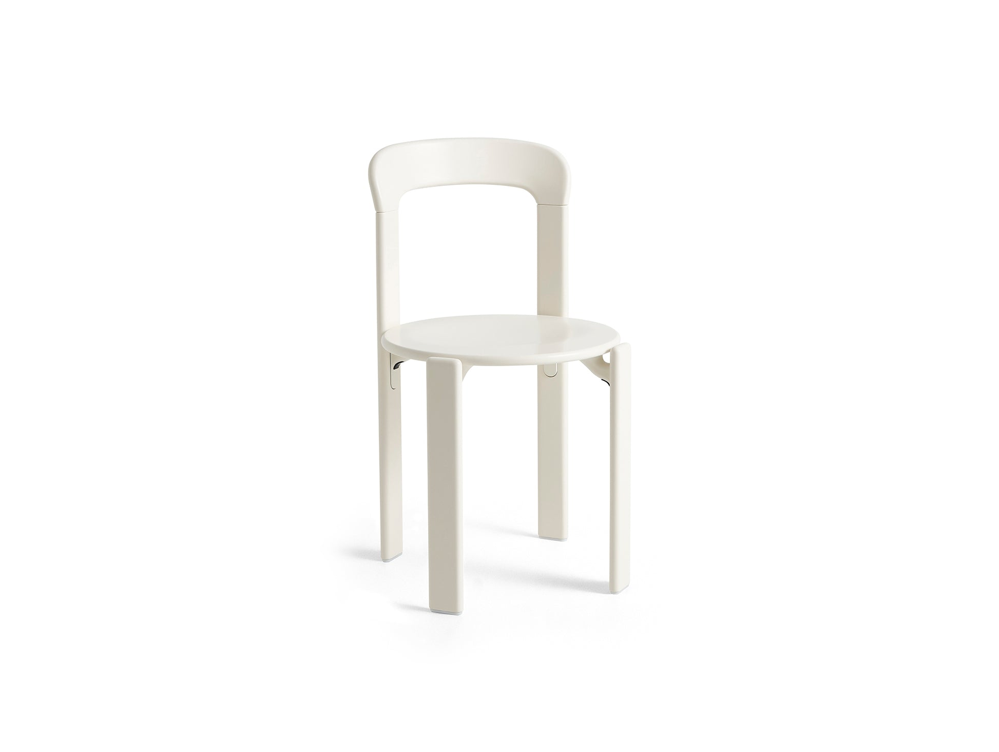 Rey Chair by HAY - Cream White Lacquered Beech