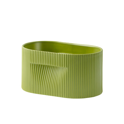 Ridge Planter by Muuto - H13 / Moss Green