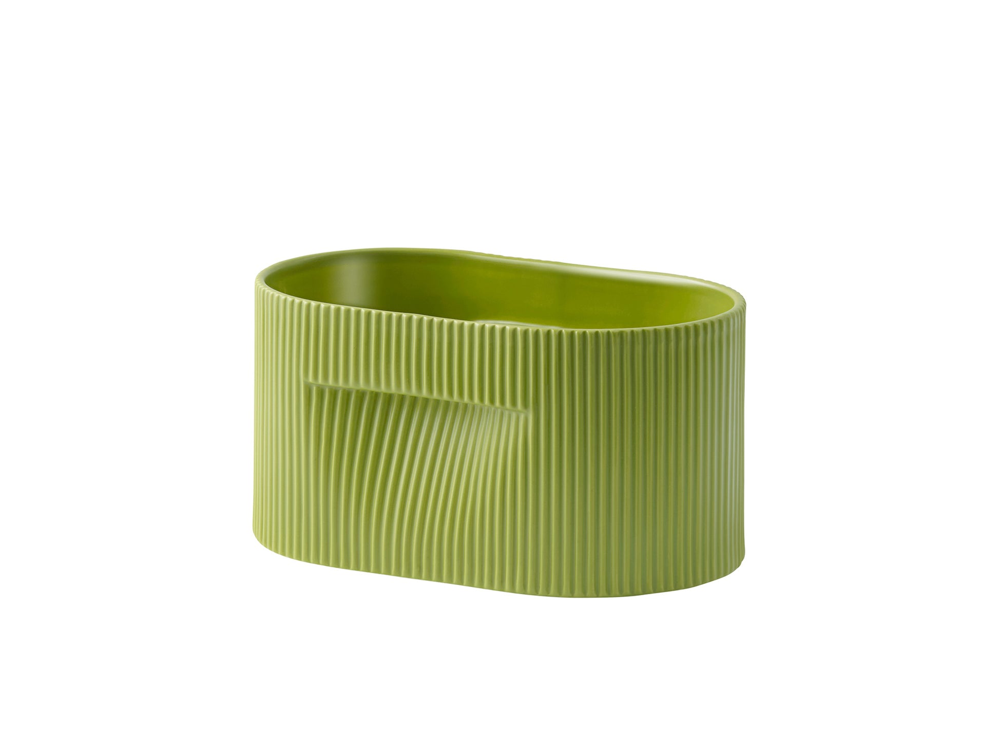 Ridge Planter by Muuto - H13 / Moss Green