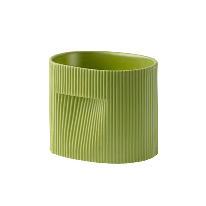 Ridge Planter by Muuto - H15 / Moss Green