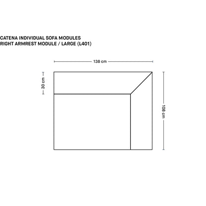 Catena Individual Sofa Modules