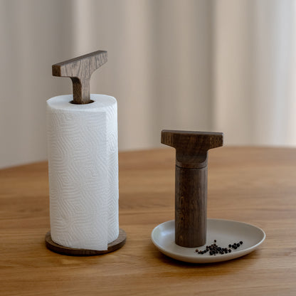 Toolie Holder by Ro Collection - Dark Stained Oak