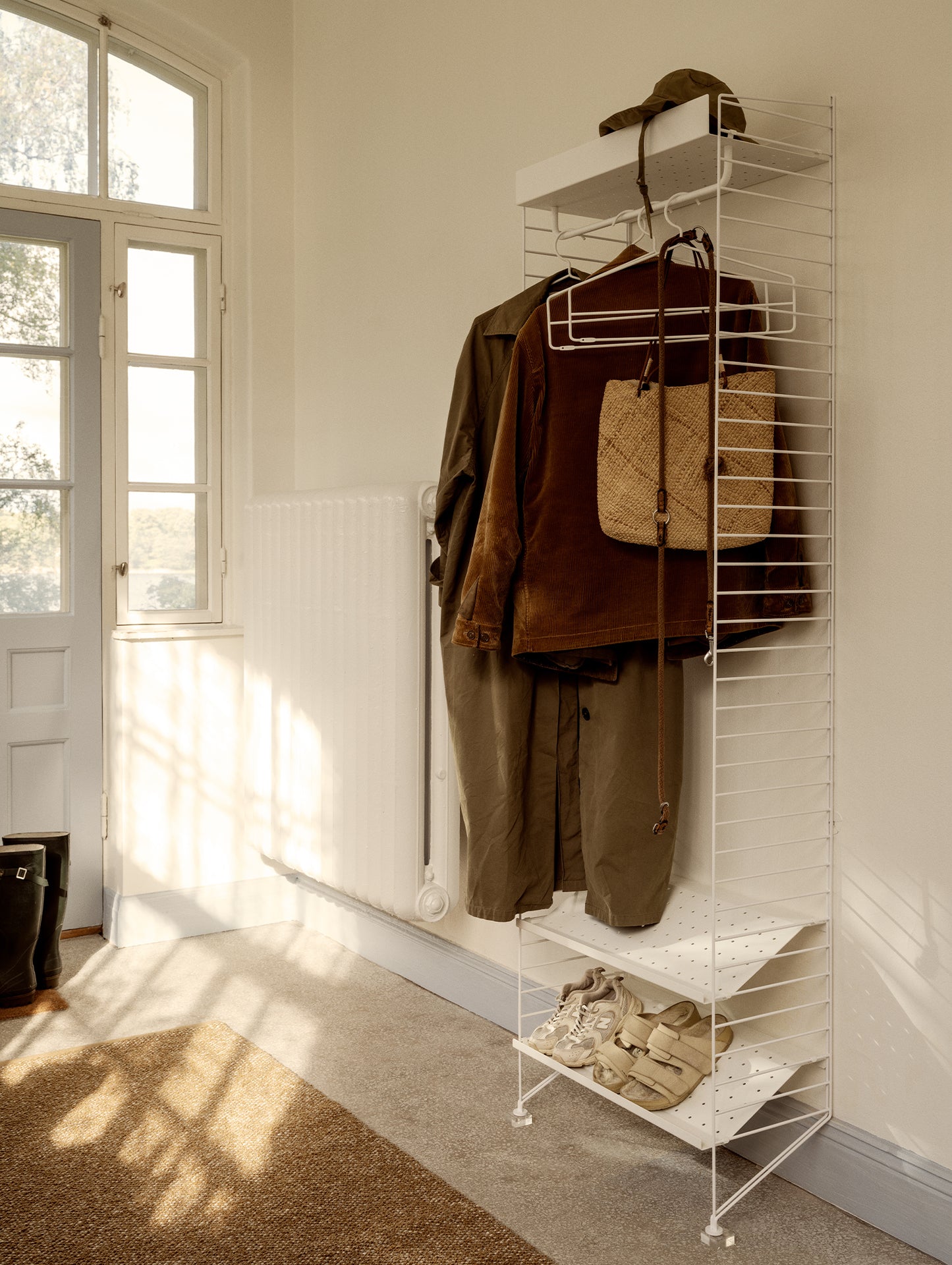 String Coat Hangers - Set of 4