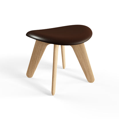 Slab Ottoman by Tom Dixon - Leather Choko