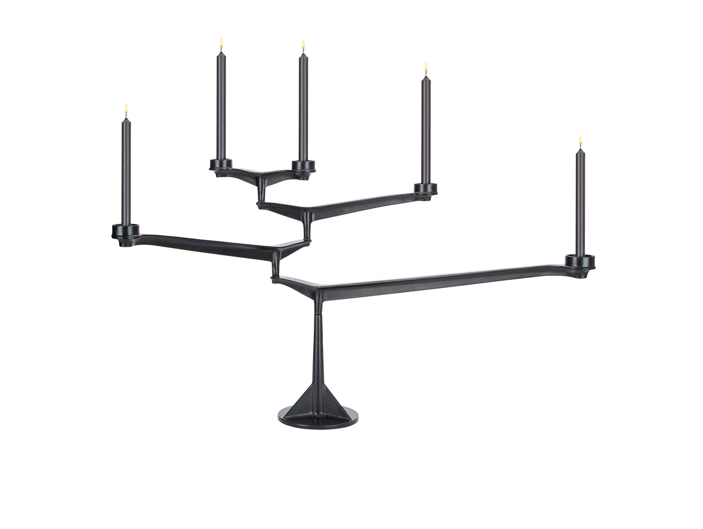 Spin Candelabra by Tom Dixon - Large / Black