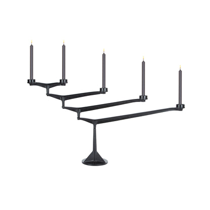 Spin Candelabra by Tom Dixon - Large / Black