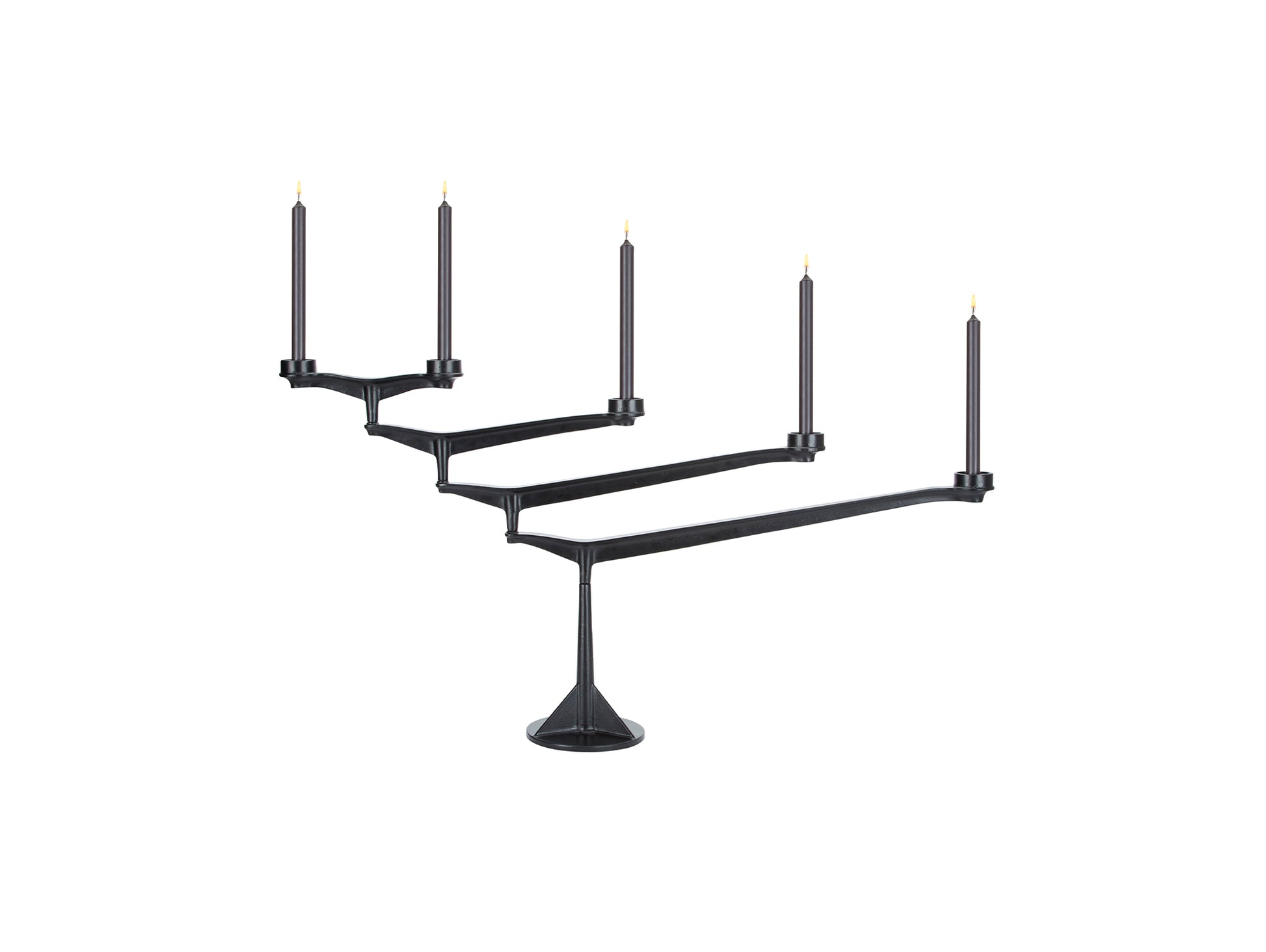 Spin Candelabra by Tom Dixon - Large / Black