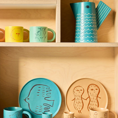 Peanut Mug by Donna Wilson