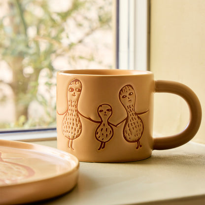 Peanut Mug by Donna Wilson