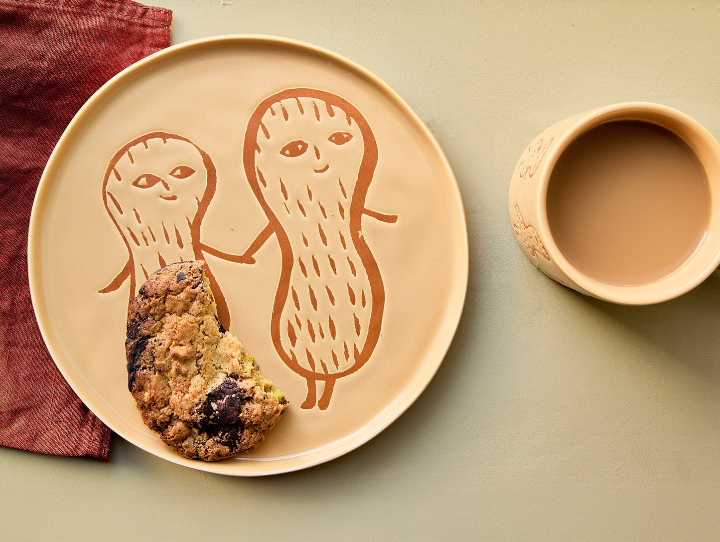 Peanut Mug by Donna Wilson