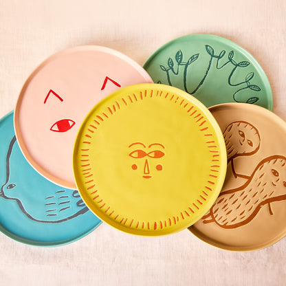 Peanut Side Plate by Donna Wilson