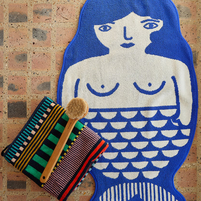 Mermaid Bath Mat by Donna Wilson