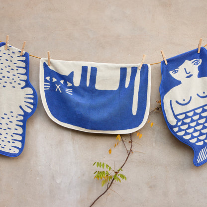 Mermaid Bath Mat by Donna Wilson