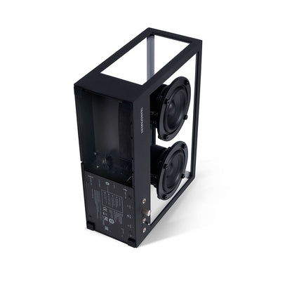 Small Transparent Speaker by Transparent - Black