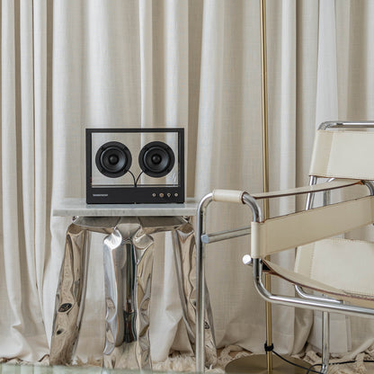 Small Transparent Speaker by Transparent - Black
