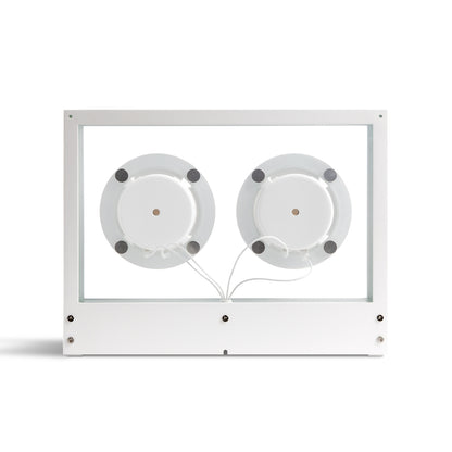 Small Transparent Speaker by Transparent - White