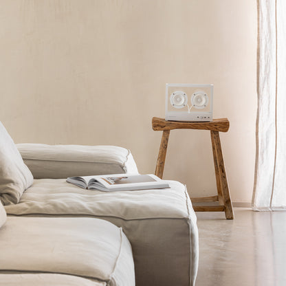 Small Transparent Speaker by Transparent - White