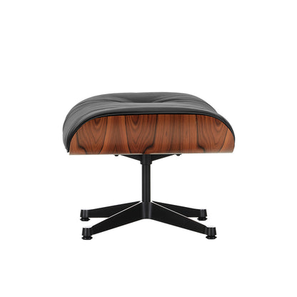 Eames Ottoman by Vitra - Santos Palisander / Nero Natural Leather