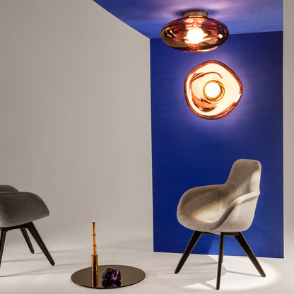 Melt Surface LED Wall Lamp by Tom Dixon