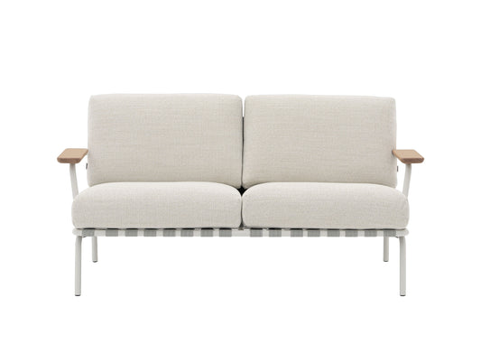 Settle 2-Seater Sofa by Muuto - Grey Frame / Laze 01