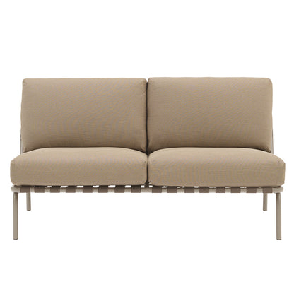 Settle 2-Seater Sofa by Muuto - Taupe / Weave 5