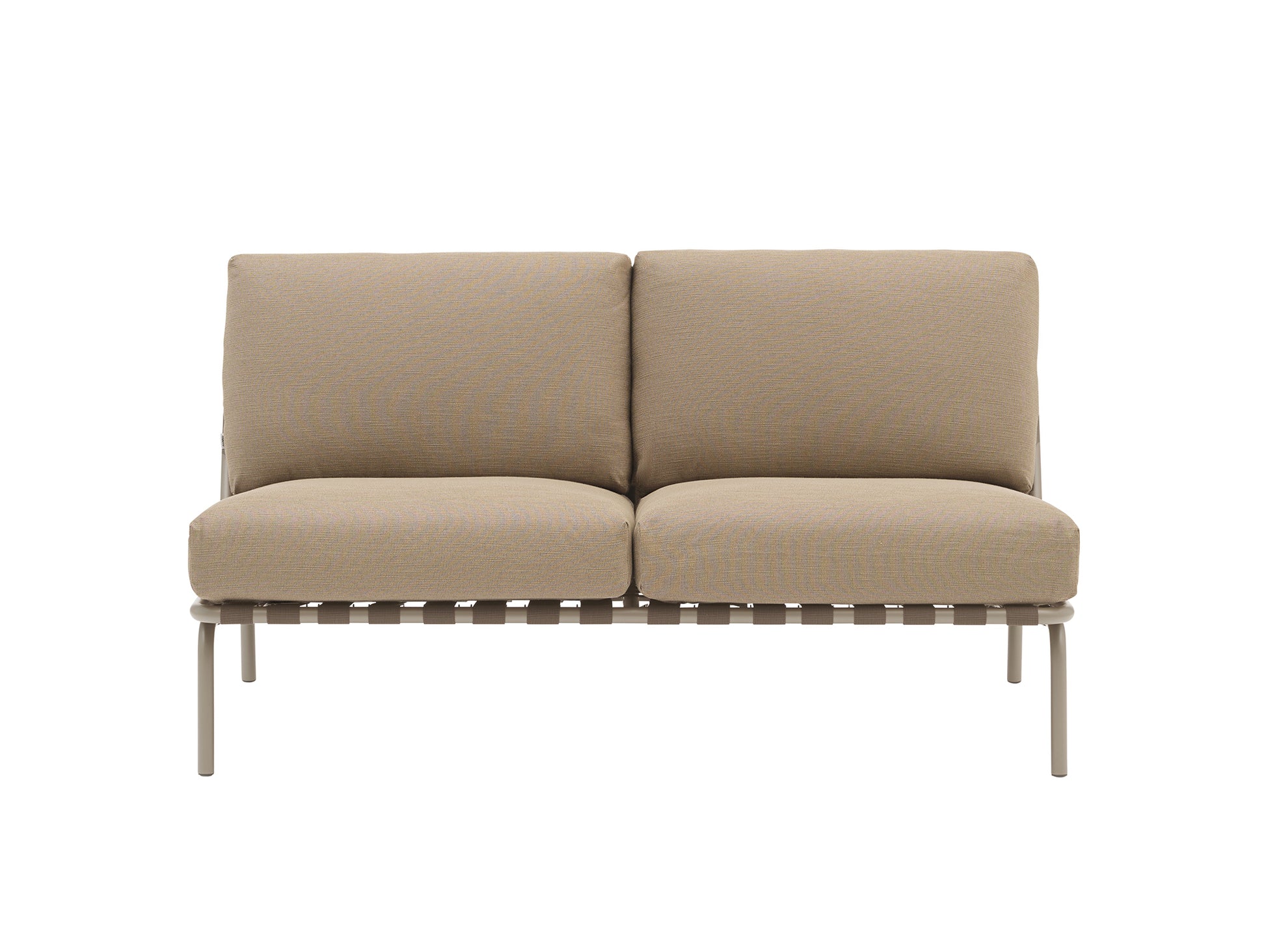 Settle 2-Seater Sofa by Muuto - Taupe / Weave 5
