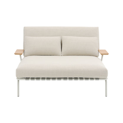 Settle Lounge Bed by Muuto - Grey Frame / Laze 01