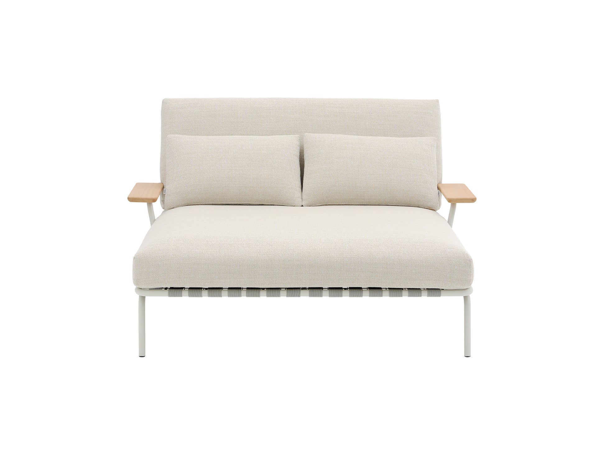 Settle Lounge Bed by Muuto - Grey Frame / Laze 01