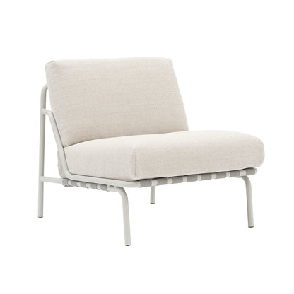 Settle Lounge Chair without Armrest by Muuto - Grey / Laze 01