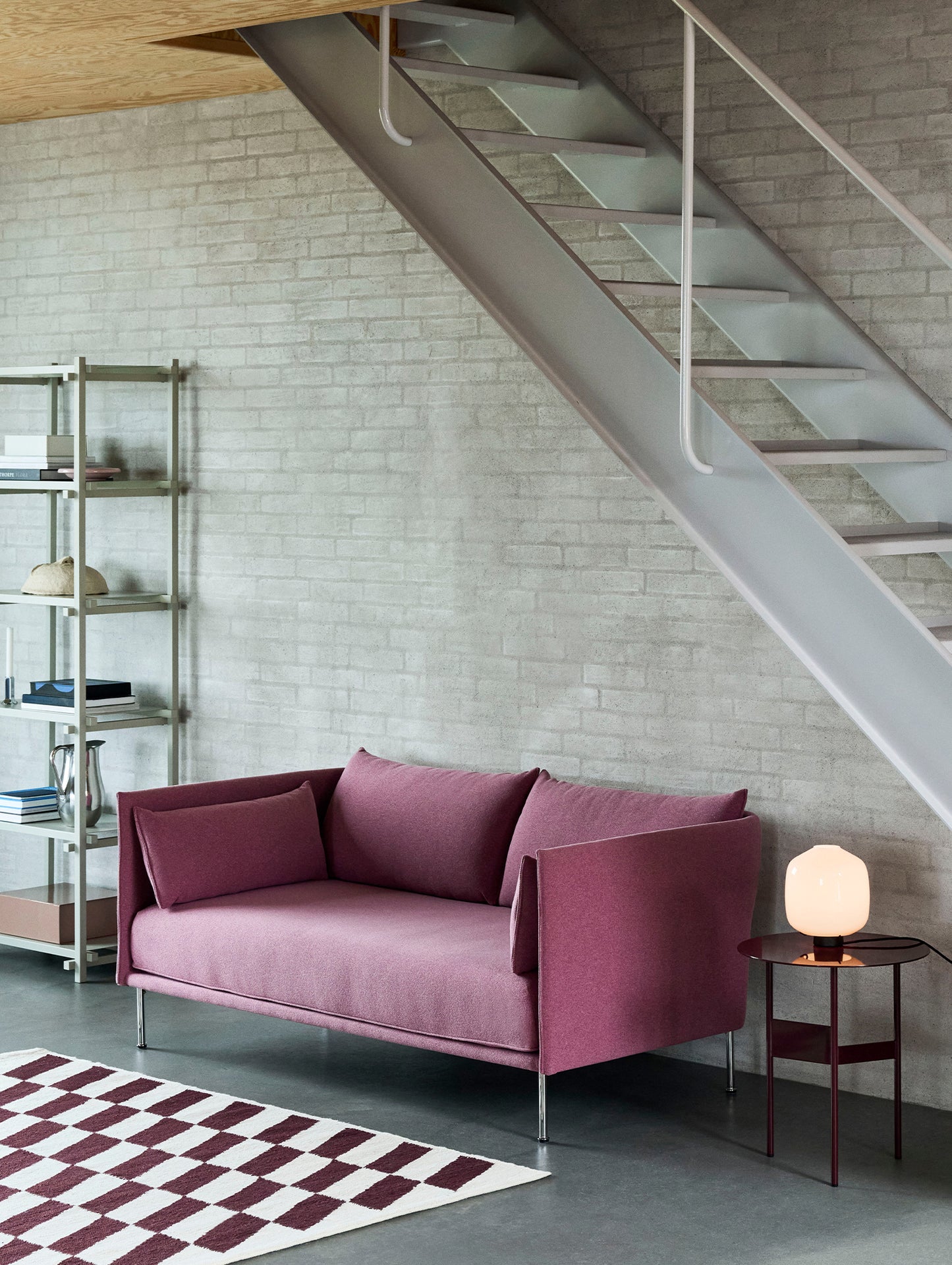 Silhouette 2-Seater Sofa by HAY - Autumn 651