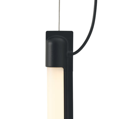Fine Suspension Lamp by Muuto -  Black Aluminium