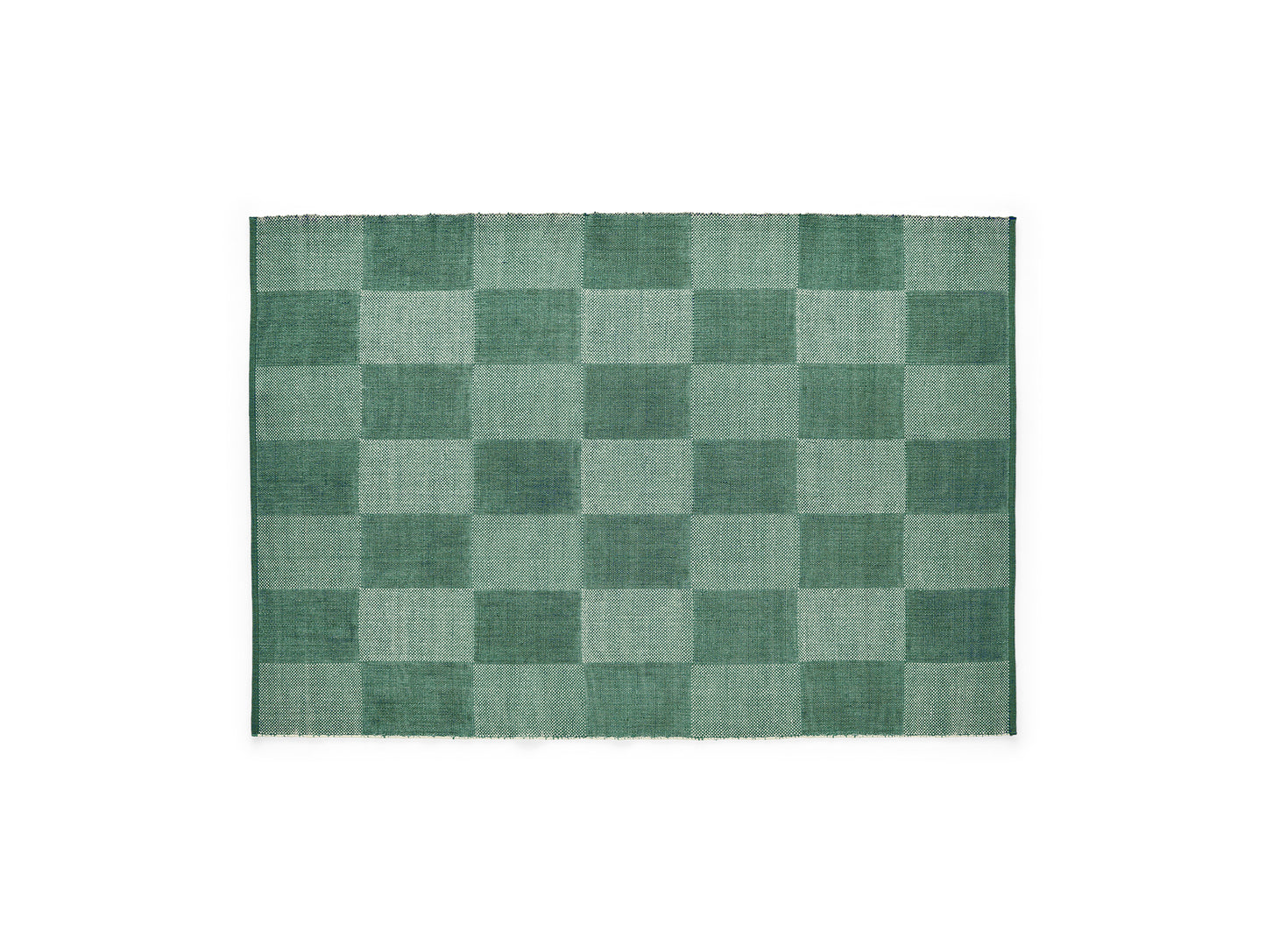 Check Rug by HAY - 140x200 / Green