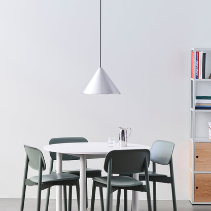 Compass Pendant Lamp by HAY - D43 / Brushed Aluminium