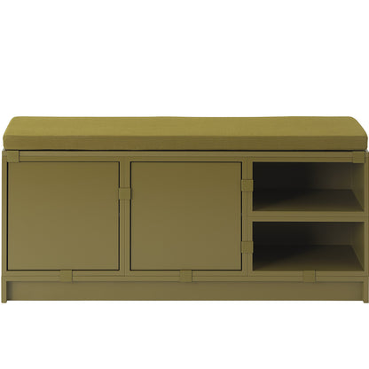 Stacked Storage System Seat Cushion by Muuto - Stacked Storage System Configuration 2 / Steelcut 985