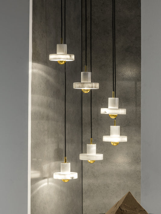 Stone LED Pendant Light by Tom Dixon