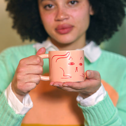 Cat Mug by Donna Wilson