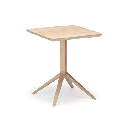 Scout Bistro Table by Karimoku New Standard - 60x60 / Lacquered Oak